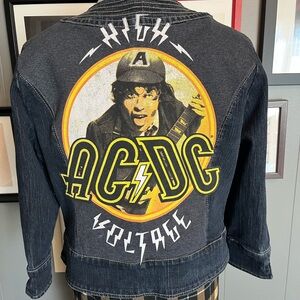 AC/DC High Voltage Denim Jacket